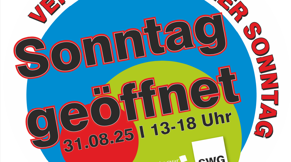 Verkaufsoffener Sonntag in Schöningen.